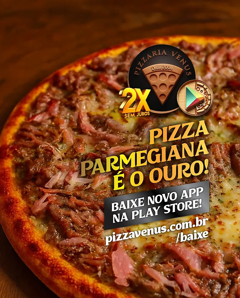 Pizza Vênus — 🍕💛 PIZZA PARMEGIANA é O OURO!