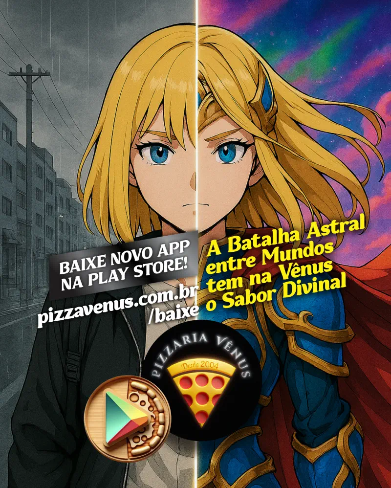 Pizza Vênus — 🌠🍕 A BATALHA ASTRAL ENTRE MUNDOS