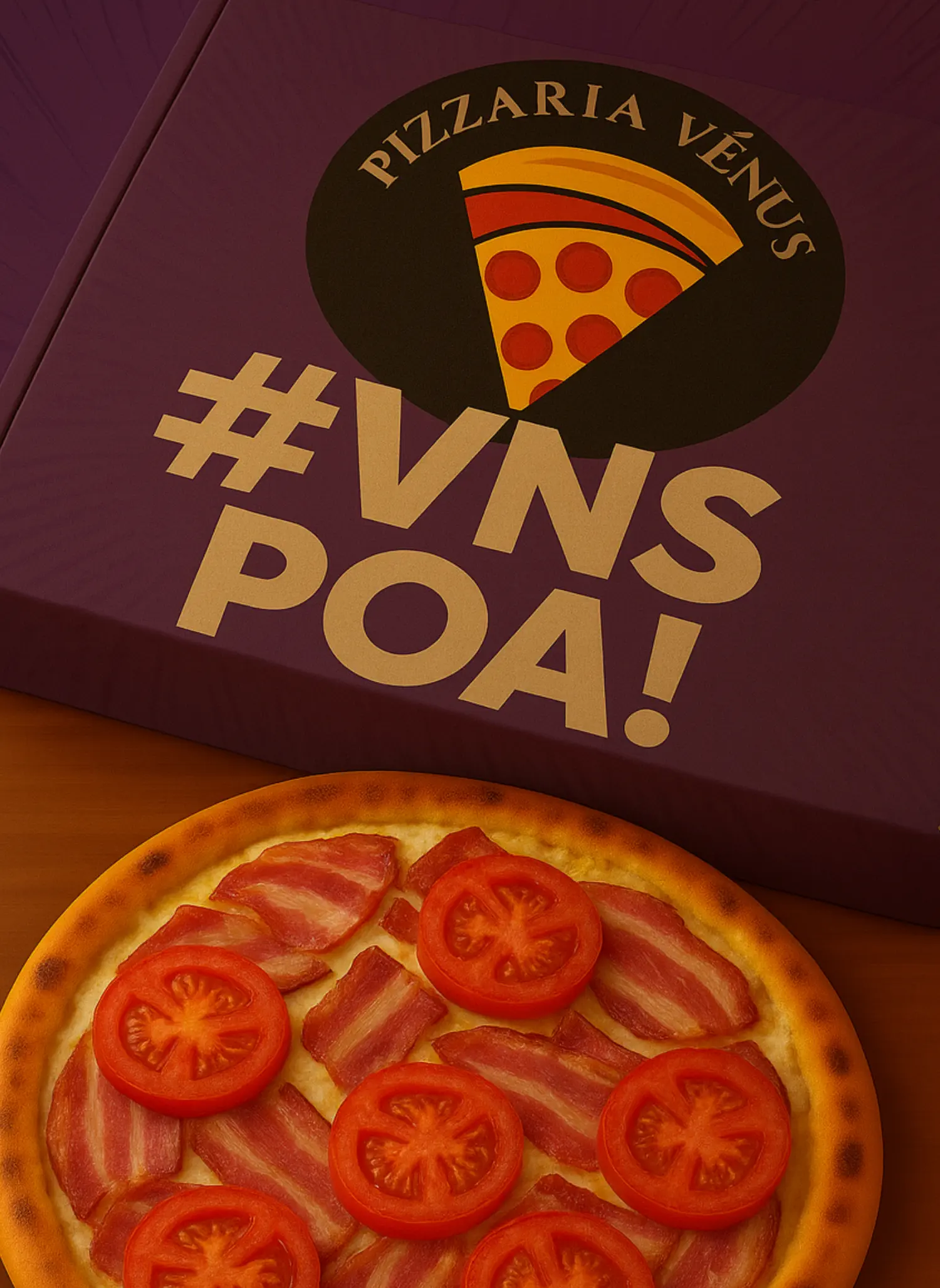 Pizza Vênus — 🍕❤️ #VNS POA — PORTO ALEGRE