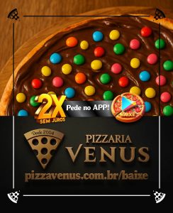 🍫🎉 Explosão de Sabor com a Pizza M&M’s da Vênus! 🎉🍫