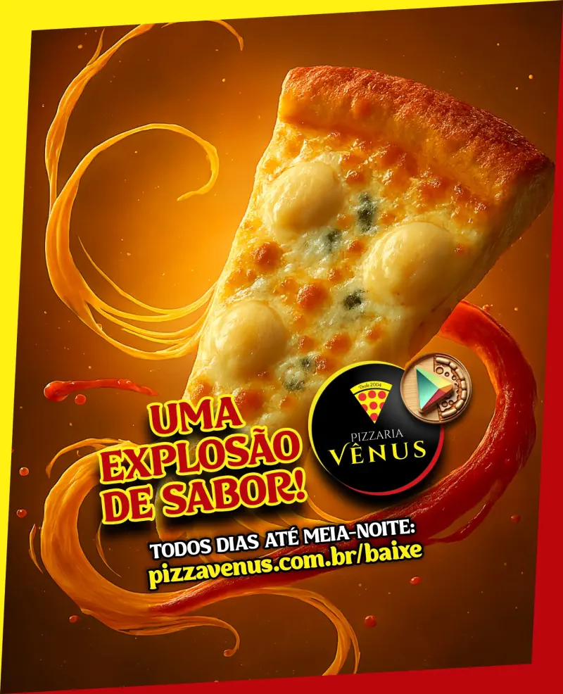 Pizza Vênus — 🍕🔥 UMA EXPLOSÃO DE SABOR! 🔥🍕