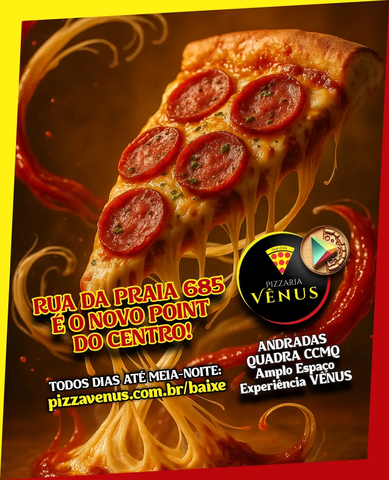 Pizza Vênus — 🍕🌟 MUDAMOS PARA RUA DA PRAIA