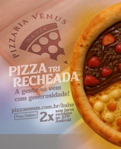 🍕💛 Pizza Tri Recheada. A gente só vem com generosidade! 💛🍕